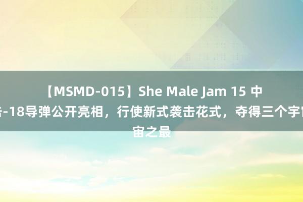 【MSMD-015】She Male Jam 15 中国鹰击-18导弹公开亮相，行使新式袭击花式，夺得三个宇宙之最